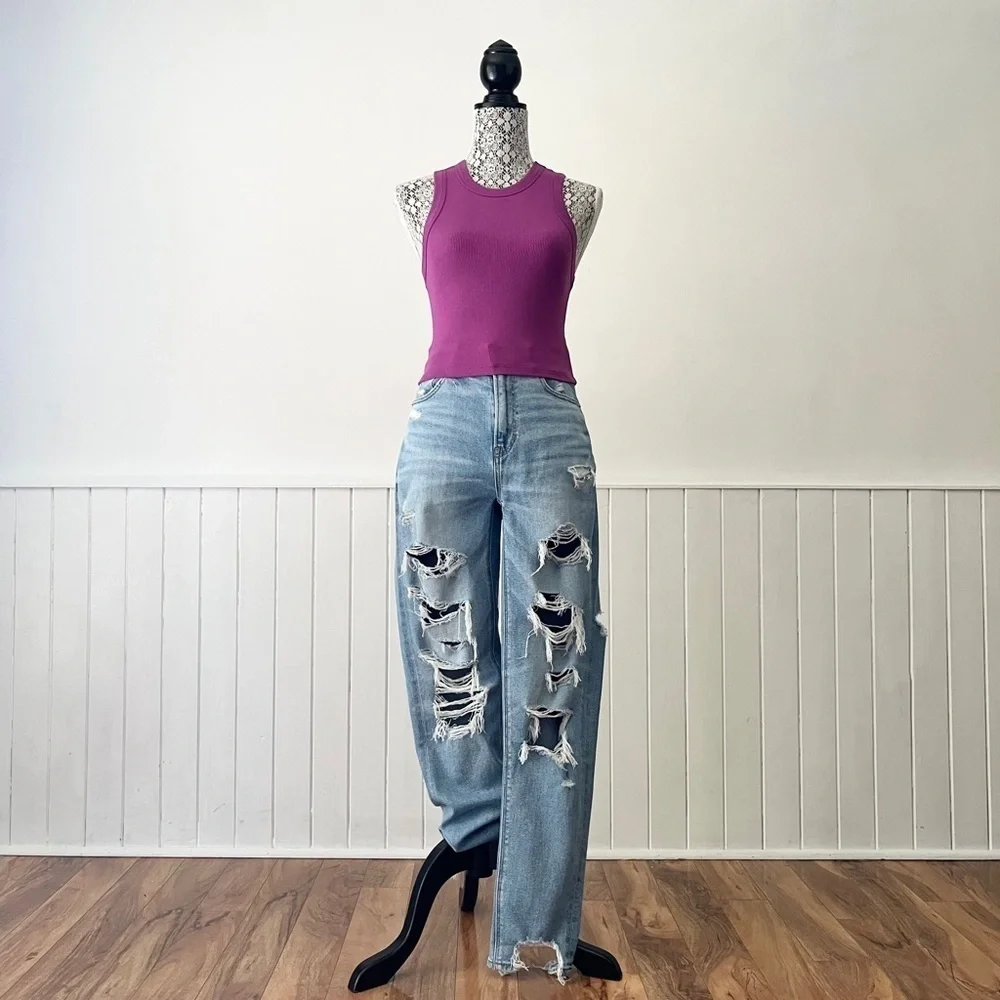 Dynamite Kenzie Bare Crop Basic Tank Size S - Picture 12 of 12